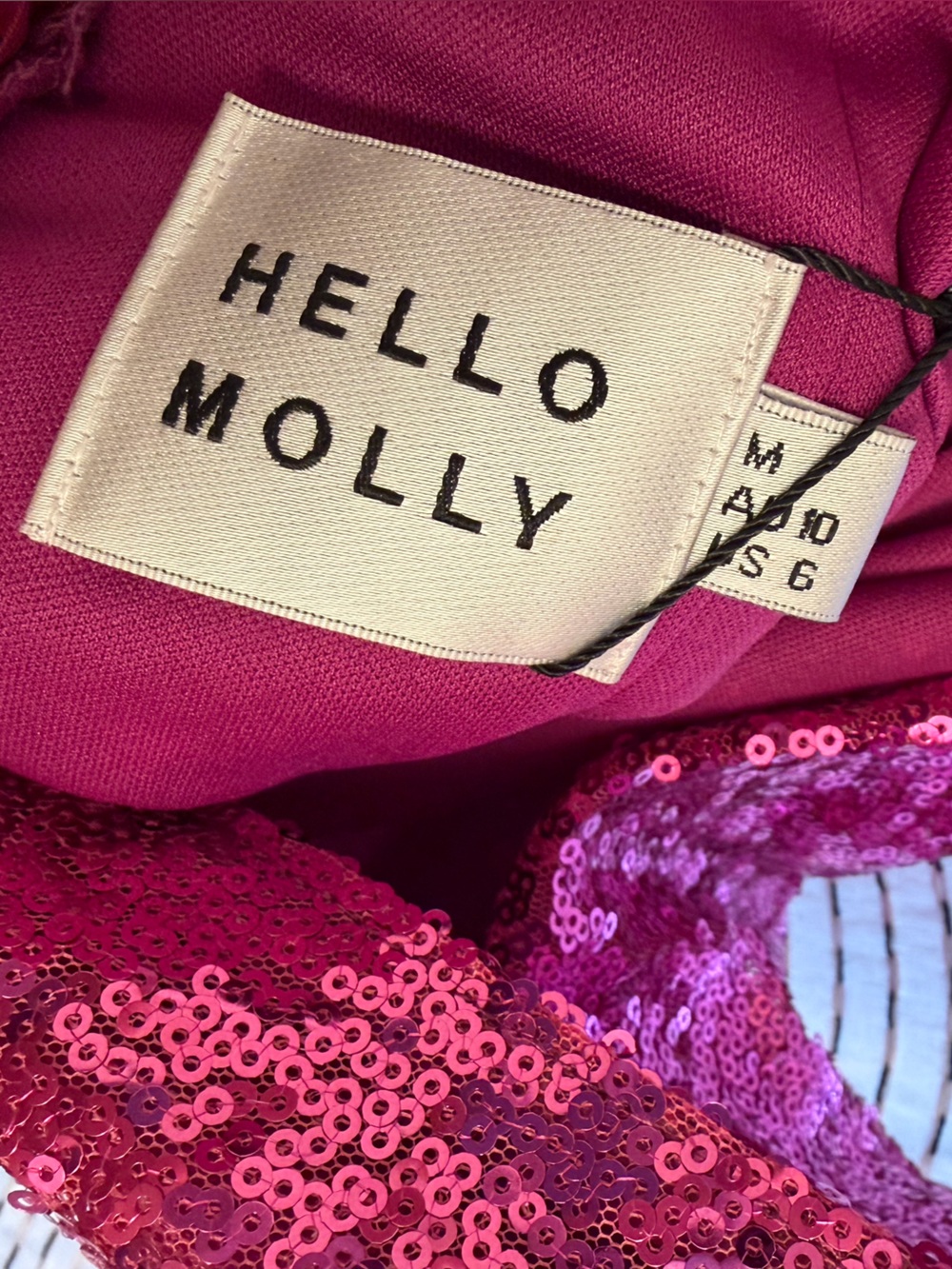 Hello Molly Citadel Skies Dress Pink - Picture 4 of 4